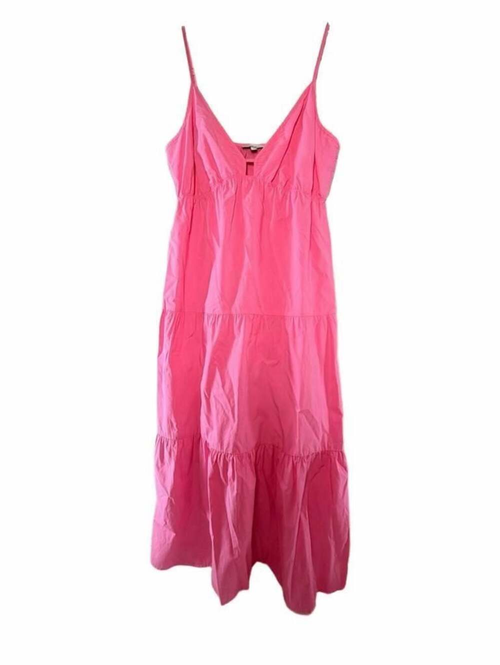 Rails Pink Tiered Maxi Dress with Adjustable Straps Size XS